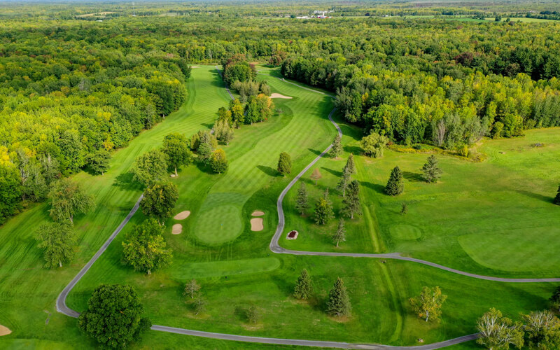 Aerial image of Upper Canada Golf Course